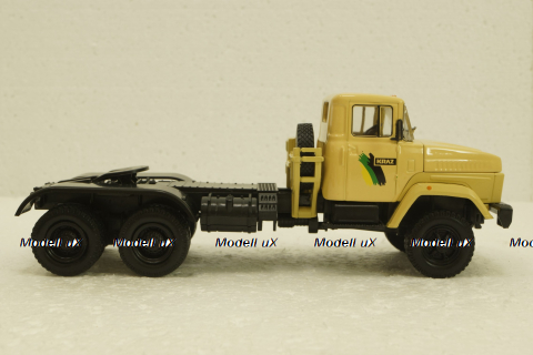 Краз-6443 тягач бежевый, Н737, Наш Автопром 1:43