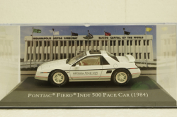 Pontiac Fiero Indy 500 Pace Car (1984), American Cars №104, 1:43  Без журнала!
