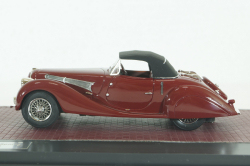 Delahaye 135MS Grand Sports Roadstwr Figoni Falaschi (closed), MX40408-032, Matrix 1:43