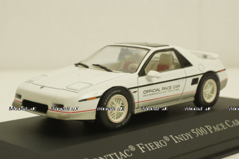Pontiac Fiero Indy 500 Pace Car (1984), American Cars №104, 1:43  Без журнала!