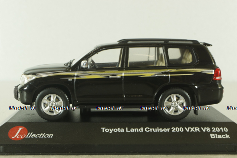 Toyota Land Cruiser 200 VRX V8 2010, black, JC232, Jcollection 1:43 Уценка!