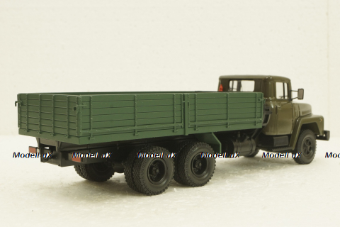 Краз-250 борт хаки/зеленый 1978г, Н204, Наш Автопром 1:43