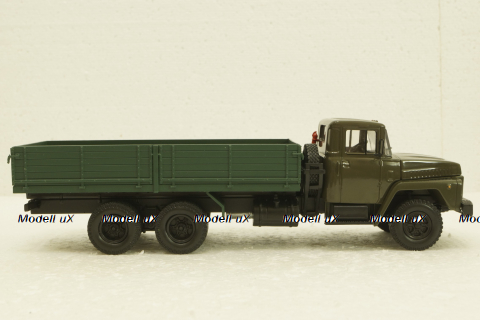 Краз-250 борт хаки/зеленый 1978г, Н204, Наш Автопром 1:43