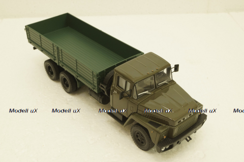 Краз-250 борт хаки/зеленый 1978г, Н204, Наш Автопром 1:43