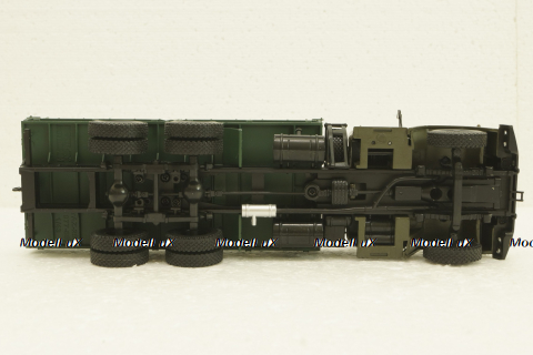 Краз-250 борт хаки/зеленый 1978г, Н204, Наш Автопром 1:43