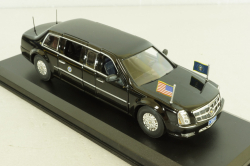 Cadillac Presidential Limousine B.Obama 2009, black, LDPL600-BK, Luxury 1:43