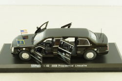 Cadillac Presidential Limousine B.Obama 2009, black, LDPL600-BK, Luxury 1:43