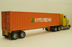 Freightliner FLD 112, Hyundai 1993, American trucks, Spain, #63, Altaya 1:43 Без журнала!