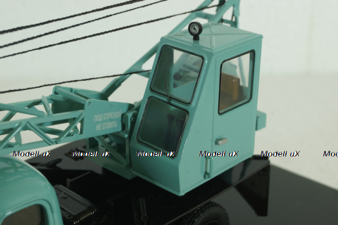 АК-75(164) автокран Зил-164, бирюзовый, SSM1131, SSM 1:43