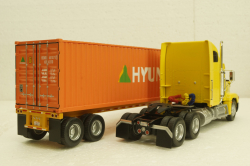 Freightliner FLD 112, Hyundai 1993, American trucks, Spain, #63, Altaya 1:43 Без журнала!