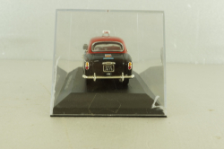 Peugeot 403 Taxi G7 1955, black/red, No28, Nostalgie 1:43