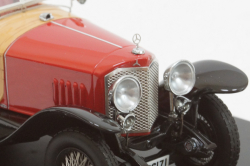 Mercedes 28/95 1922, red wood, 46171, NEO 1:43