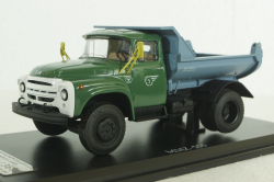 ЗИЛ-ММЗ-555 самосвал 1974, зеленый, SSML002, SSM 1:43