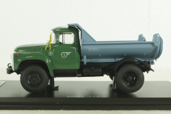 ЗИЛ-ММЗ-555 самосвал 1974, зеленый, SSML002, SSM 1:43