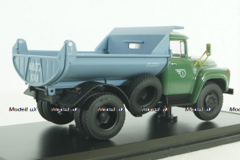 ЗИЛ-ММЗ-555 самосвал 1974, зеленый, SSML002, SSM 1:43