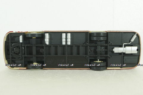 Лаз-695Б городской, беж/красн, Ultra Models 1:43