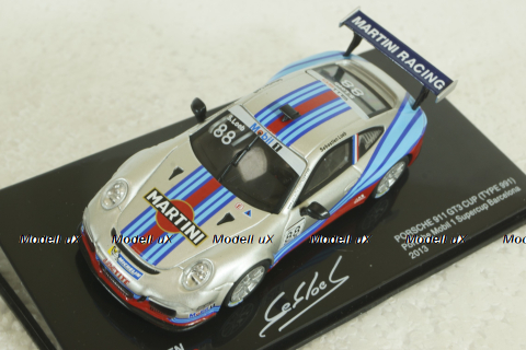 Porsche 911 GT3 Cup (Type 997) Porsche Carrera Cup France - Paul Ricard 2011, Loeb Collection #60, Altaya 1:43