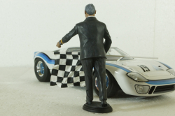 Директор трассы Le Mans, фeигурка, 1950-70, FLM118022,  Miniatures 1:18 