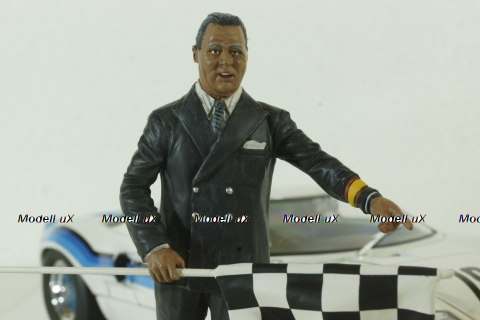 Директор трассы Le Mans, фeигурка, 1950-70, FLM118022,  Miniatures 1:18 
