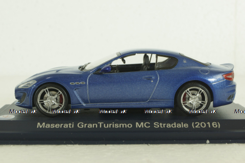Maserati Gran Turismo MC Stradale 2016, blue, Leo Models 1:43