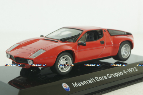 Maserati Bora Gruppo 4 1973, red, Altaya 1:43