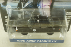 Ford Taunus LX 1986 Police from movie Robokop, black, 44940-D, Greenlight 1:64