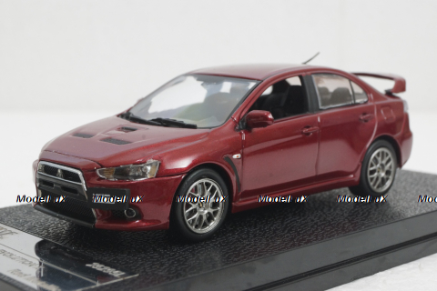 Mitsubishi Lancer Evo 10 Final Edition 2012 redmetallic, 29295L, Vitesse 1:43