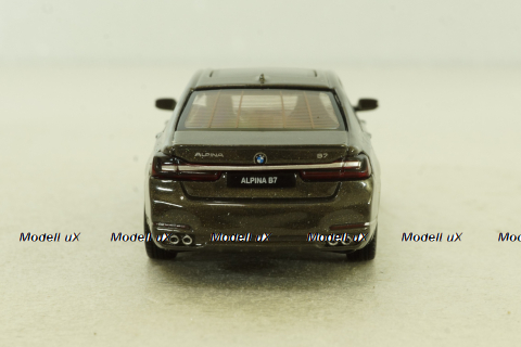 BMW Alpina B7 xDrive, grey, MGT00619-CH, MiniGT 1:64