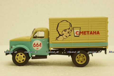 Газ-51А "Сметана", Легендарный грузовики №65, 1:43