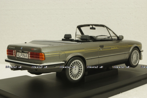 BMW Alpina C2 2.7 E30 Cabriolet metallic-grey, 1986, MCG18384, MCG 1:18
