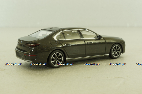 BMW i7 xDrive60, grey, MGT00618-CH, MiniGT 1:64