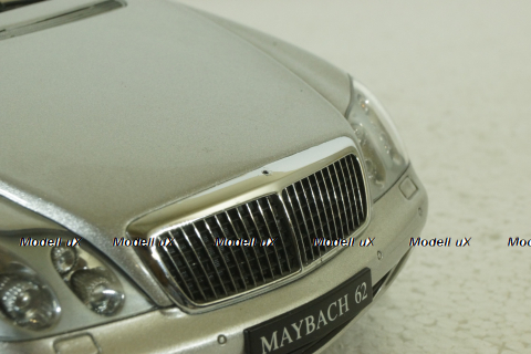 Maybach 62 Lwb 2005 Silver/Blue, 76163, AutoArt 1:18