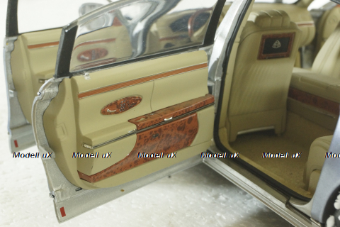Maybach 62 Lwb 2005 Silver/Blue, 76163, AutoArt 1:18