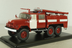 АЦ-40(131) пожарная автоцистерна на шасси Зил-131, SSML007, SSM 1:43 (Без картонной коробки)