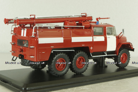 АЦ-40(131) пожарная автоцистерна на шасси Зил-131, SSML007, SSM 1:43 (Без картонной коробки)