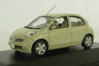 Nissan Micra/March (K12) 2002, yellow, JC030Y, J-Collection 1:43