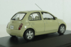 Nissan Micra/March (K12) 2002, yellow, JC030Y, J-Collection 1:43