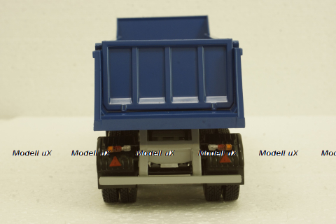 Маз-9506-20 п/прицеп самосвал синий, Автоистория 1:43