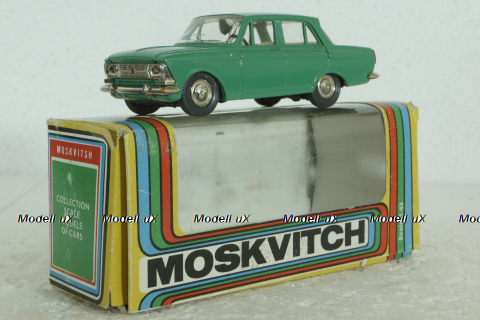 Москвич-412, зеленый,  Тантал/Радон 1:43