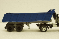 Маз-9506-20 п/прицеп самосвал синий, Автоистория 1:43