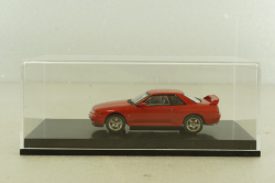 Бокс для моделей 1:64, размеры 12х5,5х4 (д*ш*в) черная подставка