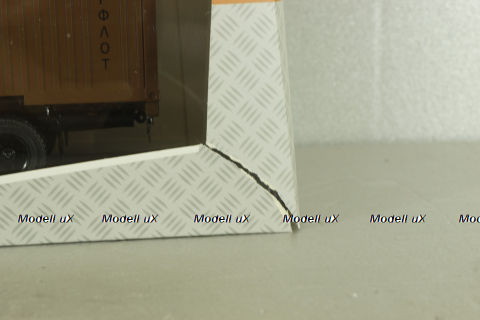 Камаз-53212 Контейнеровоз, хаки/коричневый, SSM1281, SSM 1:43