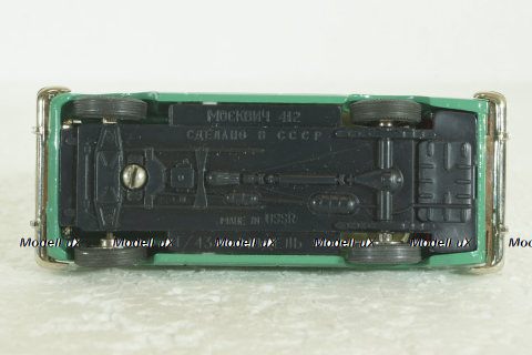 Москвич-412, зеленый,  Тантал/Радон 1:43