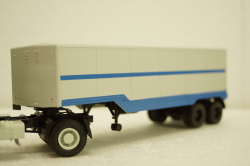 Одаз-935 п/прицеп, серый/синий Автоистория 1:43