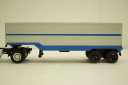 Одаз-935 п/прицеп, серый/синий Автоистория 1:43