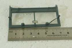 Стекло в рамке в сборе, без 1-го дворника на TOYOTA LAND CRUISER BJ, Kyosho 1:18