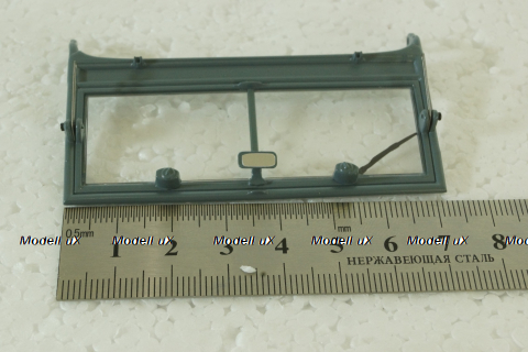 Стекло в рамке в сборе, без 1-го дворника на TOYOTA LAND CRUISER BJ, Kyosho 1:18