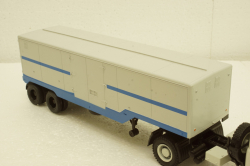 Одаз-935 п/прицеп, серый/синий Автоистория 1:43