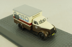 КИ-51 фургон Фото, на шасси Газ-51  коричневый/бежевый, АА162, Direkt Collections 1:72