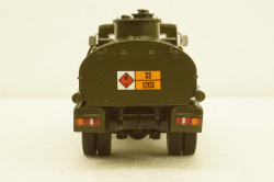 Маз-5337 АЦ-9 «Огнеопасно» 1987, хаки, 101326, Автоистория 1:43